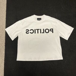 Boohoo White Short Sleeve Tee